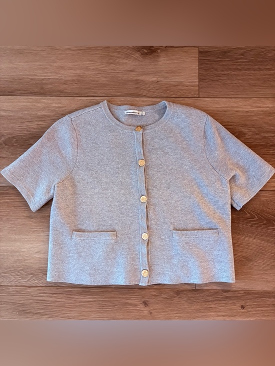 Abercrombie & Fitch Tops - Abercrombie Short Sleeve Cardigan